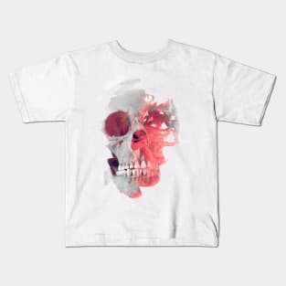 Skull Smoke 2 Kids T-Shirt